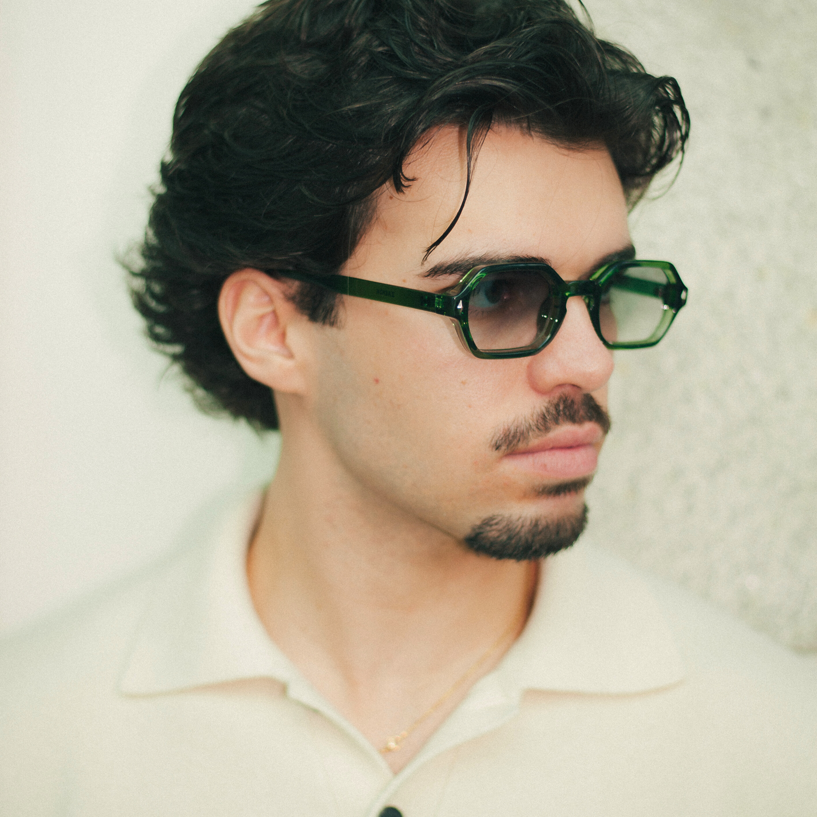 PHILIP / TRANSPARENT GREEN