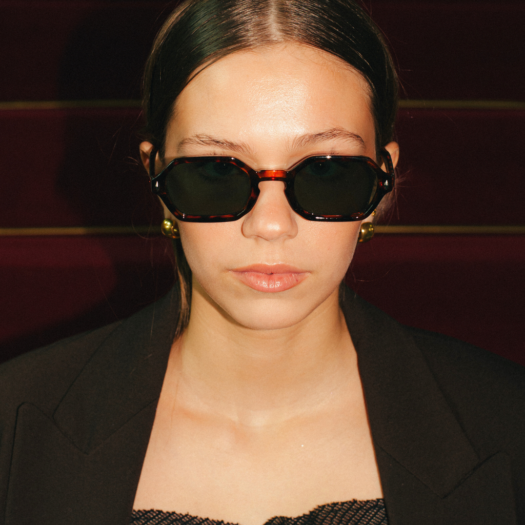 PHILIP / TORTOISE DARK GREEN