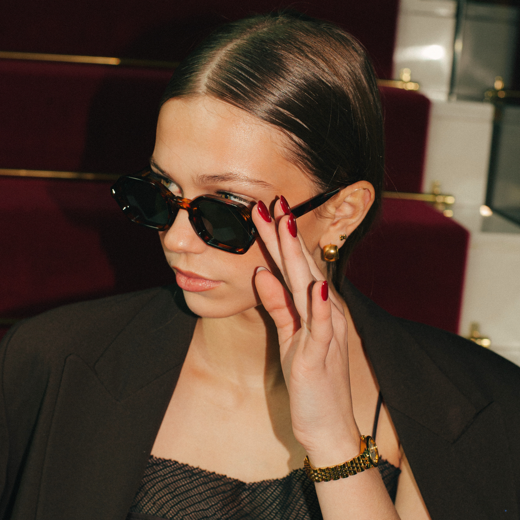 PHILIP / TORTOISE DARK GREEN