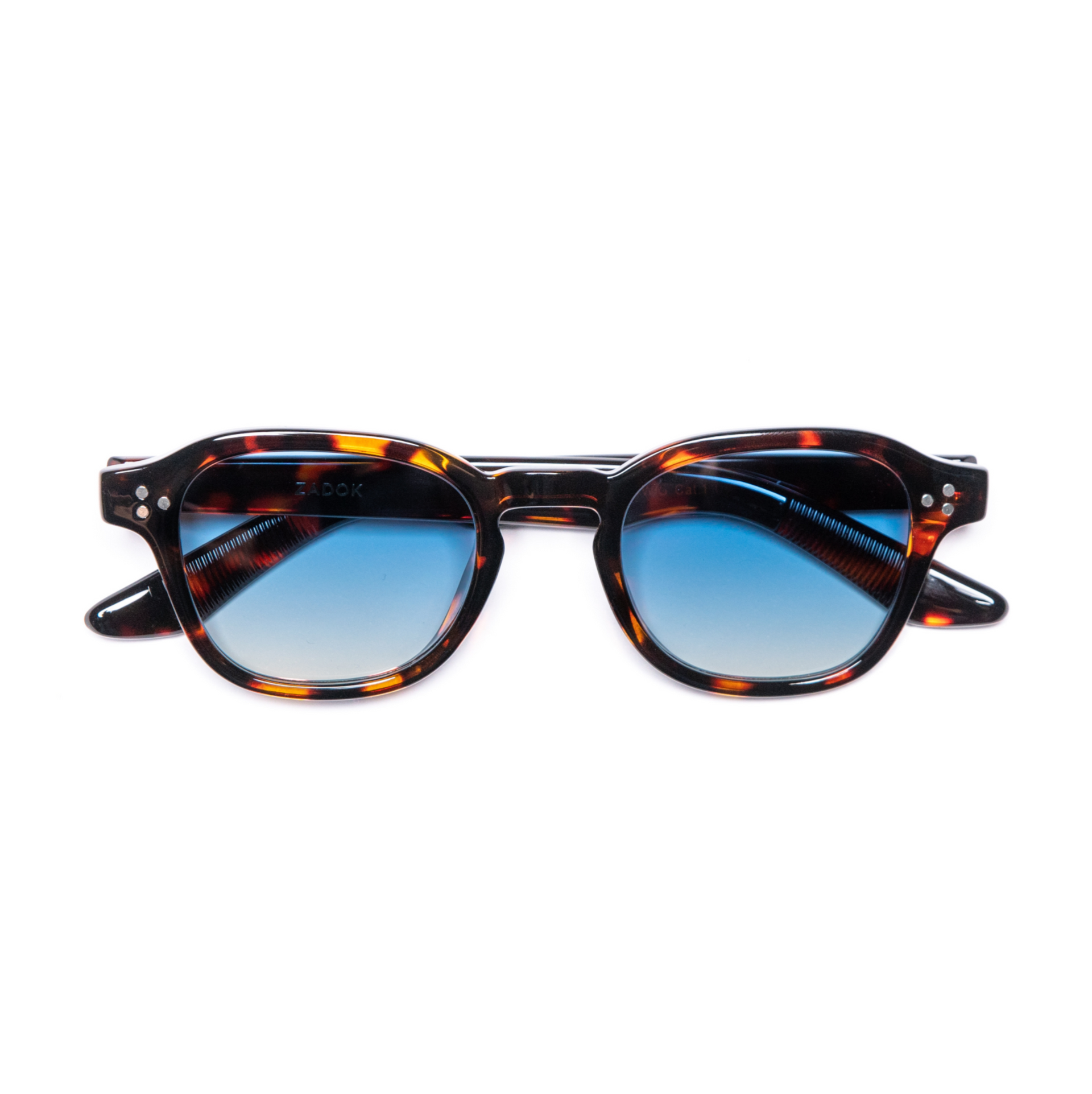 LUDWIG / TORTOISE BLUE – ZADOK EYEWEAR