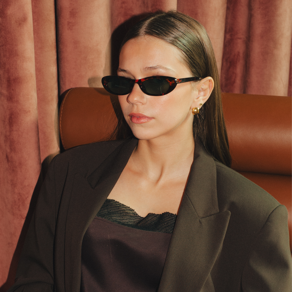 SOPHIA / TORTOISE DARK GREEN