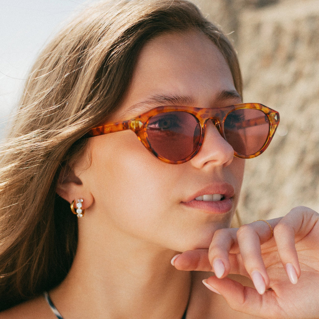 JANE / LIGHT TORTOISE PINK